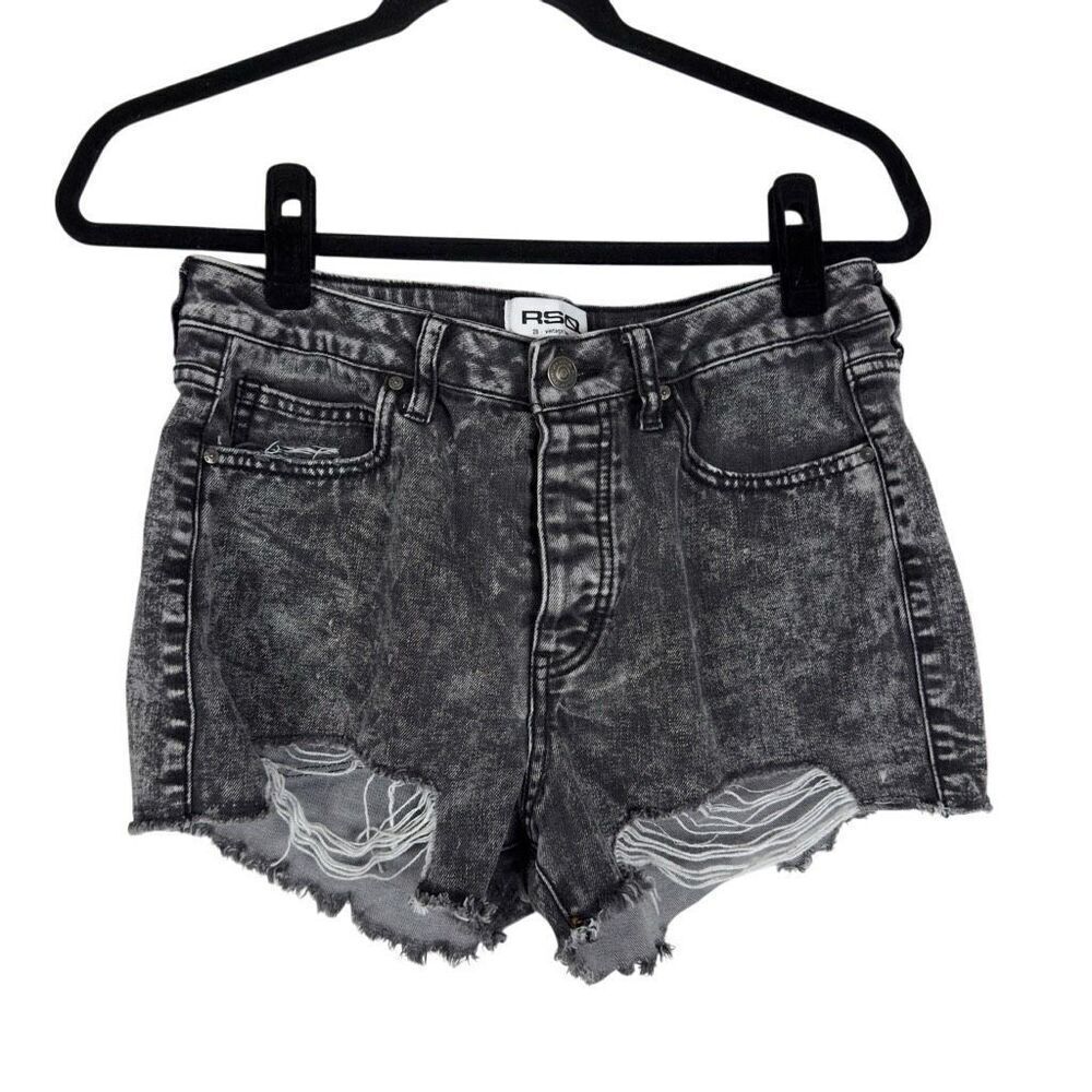RSQ Gray Distressed Denim Vintage High Rise -‎ Women’s 28